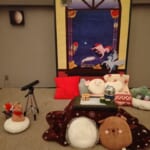 こたつ撮影スポットで記念撮影しよう